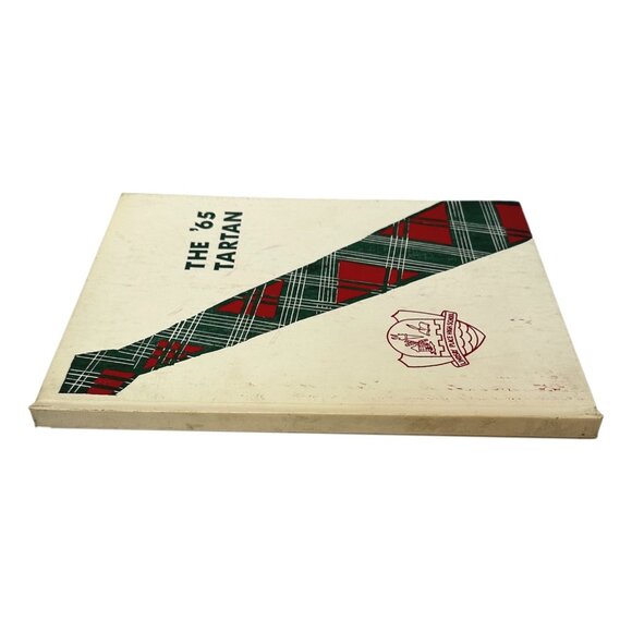 Yearbook Lindsay Place High School Tartan Tie Pointe Claire Quebec 1965 Book - Picture 7 of 7